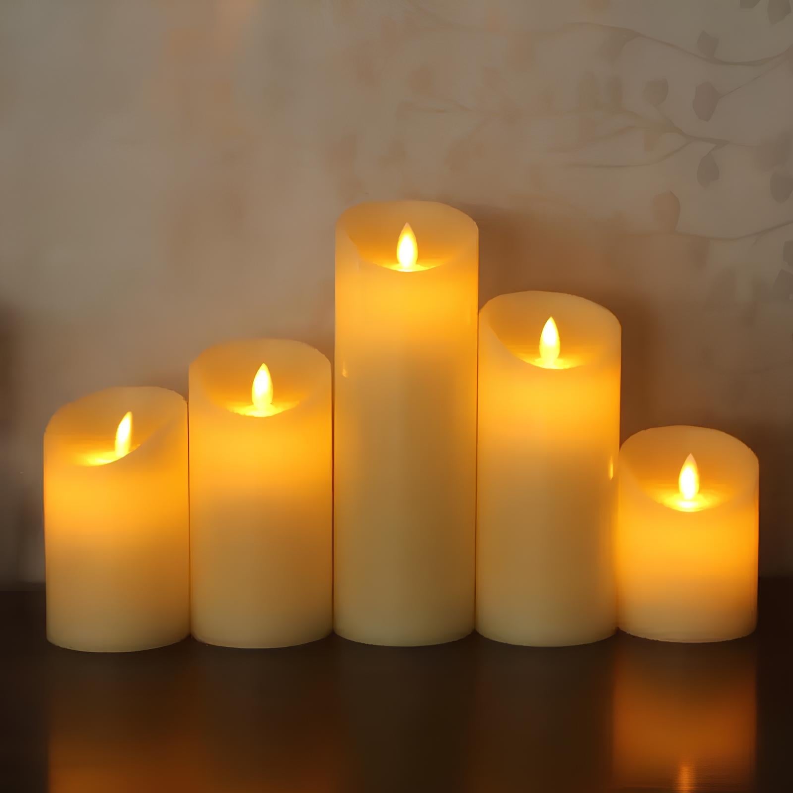 Flameless LED Decorative Candles | Safe & Elegant Lighting