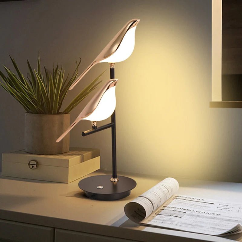 MisterBird | Elegant LED Bird Table Lamp