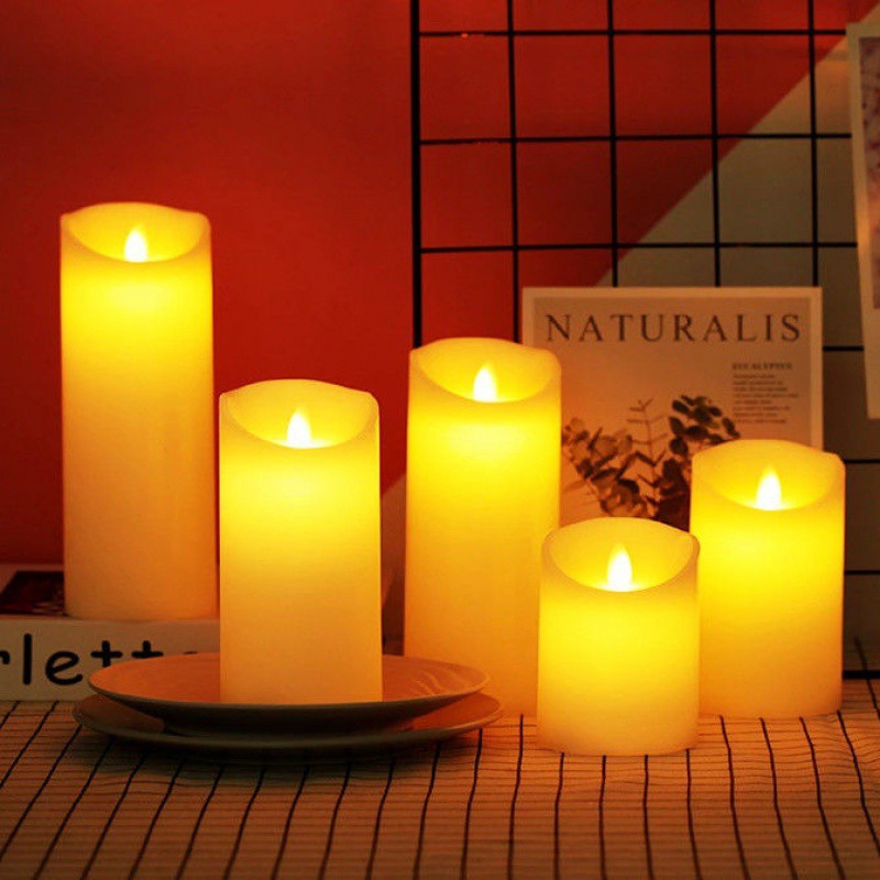 Flameless LED Decorative Candles | Safe & Elegant Lighting